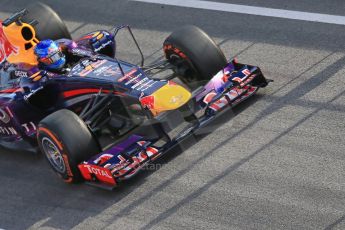 World © Octane Photographic Ltd. Formula 1 Winter testing, Barcelona – Circuit de Catalunya, 3rd March 2013. Infiniti Red Bull Racing RB9. Sebastian Vettel. Digital Ref: 0584lw1d0368