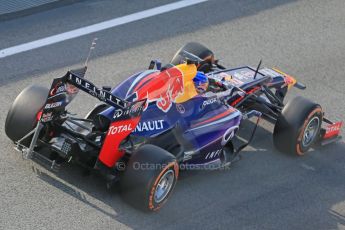 World © Octane Photographic Ltd. Formula 1 Winter testing, Barcelona – Circuit de Catalunya, 3rd March 2013. Infiniti Red Bull Racing RB9. Sebastian Vettel. Digital Ref: 0584lw1d0388