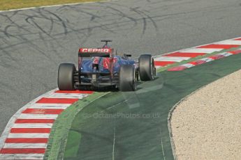 World © Octane Photographic Ltd. Formula 1 Winter testing, Barcelona – Circuit de Catalunya, 3rd March 2013. Toro Rosso STR8, Daniel Ricciardo. Digital Ref: 0584lw1d0506