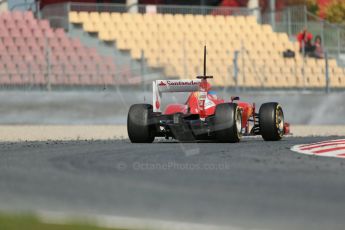 World © Octane Photographic Ltd. Formula 1 Winter testing, Barcelona – Circuit de Catalunya, 3rd March 2013. Ferrari F138 – Fernando Alonso. Digital Ref: 0584lw1d0683