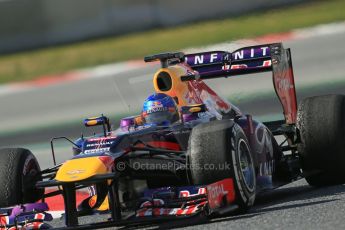 World © Octane Photographic Ltd. Formula 1 Winter testing, Barcelona – Circuit de Catalunya, 3rd March 2013. Infiniti Red Bull Racing RB9. Sebastian Vettel. Digital Ref: 0584lw1d1178