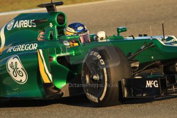 World © Octane Photographic Ltd. Formula 1 Winter testing, Jerez, 8th February 2013. Caterham CT03, Charles Pic. Digital Ref: 0574cb7d7340