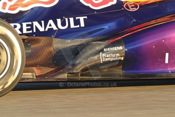 World © Octane Photographic Ltd. Formula 1 Winter testing, Jerez, 8th February 2013. Infiniti Red Bull Racing RB9 exhausts, Sebastian Vettel. Digital Ref: 0574cb7d7387