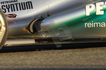World © Octane Photographic Ltd. Formula 1 Winter testing, Jerez, 8th February 2013. Mercedes AMG Petronas F1 W04, Lewis Hamilton. Digital Ref: 0574cb7d7397