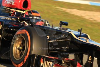 World © Octane Photographic Ltd. Formula 1 Winter testing, Jerez, 8th February 2013. Lotus E31, Kimi Raikkonen. Digital Ref: 0574cb7d7411