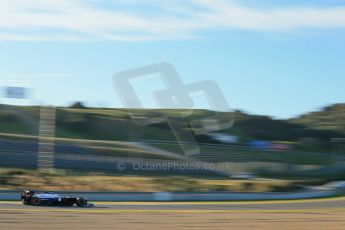 World © Octane Photographic Ltd. Formula 1 Winter testing, Jerez, 8th February 2013. Williams FW34, Valterri Bottas. Digital Ref: 0574lw1d9840
