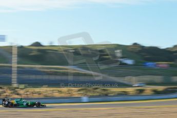 World © Octane Photographic Ltd. Formula 1 Winter testing, Jerez, 8th February 2013. Caterham CT03, Charles Pic. Digital Ref: 0574lw1d9873