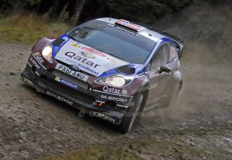 World © Octane Photographic Ltd./Louise Tope. WRC GB 14th November 2013. Digital Ref. : 0874ltd7004560