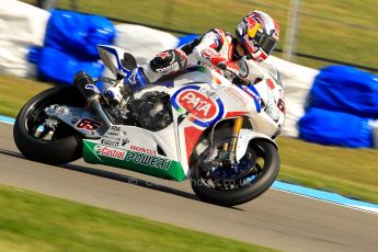 World © Octane Photographic Ltd. World Superbikes (SBK) European GP – Donington Park – Free Practice. Pata Honda World Superbike – Honda CBR-1000RR – Jonathan Rea. Saturday 25th May 2013. Digital Ref : 0698ce1d3282