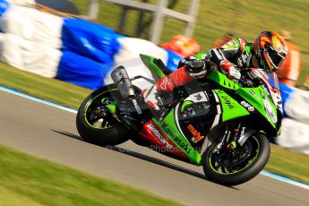 World © Octane Photographic Ltd. World Superbikes (SBK) European GP – Donington Park – Free Practice. Kawasaki Racing Team – Kawasaki ZX-10R – Loris Baz. Saturday 25th May 2013. Digital Ref : 0698ce1d3309