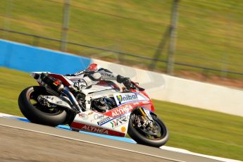 World © Octane Photographic Ltd. World Superbikes (SBK) European GP – Donington Park – Free Practice. Althea Racing – Aprilia RSV4 Factory – Davide Giugliano. Saturday 25th May 2013. Digital Ref : 0698ce1d3332