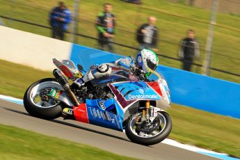 World © Octane Photographic Ltd. World Superbikes (SBK) European GP – Donington Park – Free Practice. Grillini Dentalmatic SBK – BMW S1000RR – Vittorio Iannuzzo. Saturday 25th May 2013. Digital Ref : 0698ce1d3357