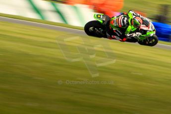 World © Octane Photographic Ltd. World Superbikes (SBK) European GP – Donington Park – Free Practice. Kawasaki Racing Team – Kawasaki ZX-10R – Tom Sykes. Saturday 25th May 2013. Digital Ref : 0698ce1d3523