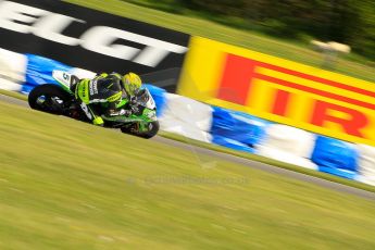 World © Octane Photographic Ltd. World Superbikes (SBK) European GP – Donington Park – Free Practice. Team Pedercini – Kawasaki ZX-10R – Alexander Lundh. Saturday 25th May 2013. Digital Ref : 0698ce1d3542