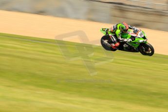 World © Octane Photographic Ltd. World Superbikes (SBK) European GP – Donington Park – Free Practice. Kawasaki Racing Team – Kawasaki ZX-10R – Tom Sykes. Saturday 25th May 2013. Digital Ref : 0698ce1d3553