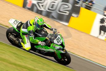 World © Octane Photographic Ltd. World Superbikes (SBK) European GP – Donington Park – Free Practice. Team Pedercini - Kawasaki ZX-10R – Federico Sandi. Saturday 25th May 2013. Digital Ref : 0698ce1d3725