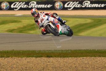 World © Octane Photographic Ltd. World Superbikes (SBK) European GP – Donington Park – Qualifying Practice. Pata Honda World Superbike – Honda CBR-1000RR – Jonathan Rea. Saturday 25th May 2013. Digital Ref :