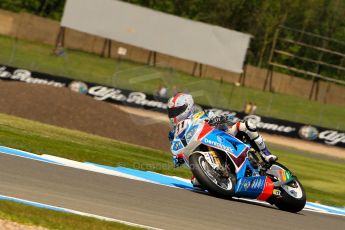 World © Octane Photographic Ltd. World Superbikes (SBK) European GP – Donington Park – Qualifying Practice. Grillini Dentalmatic SBK – BMW S1000RR – Vittorio Iannuzzo. Saturday 25th May 2013. Digital Ref :