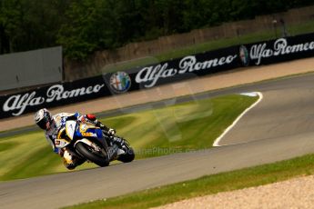 World © Octane Photographic Ltd. World Superbikes (SBK) European GP – Donington Park – Qualifying Practice. BMW Motorrad GoldBet SBK – BMW S1000RR – Marco Melandri. Saturday 25th May 2013. Digital Ref :