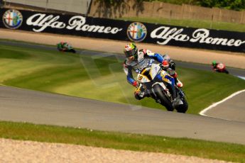 World © Octane Photographic Ltd. World Superbikes (SBK) European GP – Donington Park – Qualifying Practice. BMW Motorrad GoldBet SBK – BMW S1000RR – Chaz Davies. Saturday 25th May 2013. Digital Ref :