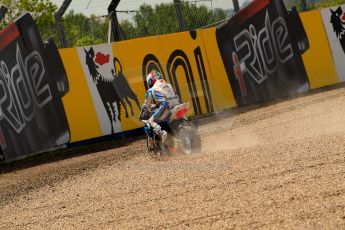 World © Octane Photographic Ltd. World Superbikes (SBK) European GP – Donington Park – Qualifying Practice. Grillini Dentalmatic SBK – BMW S1000RR – Vittorio Iannuzzo. Saturday 25th May 2013. Digital Ref :