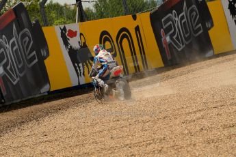 World © Octane Photographic Ltd. World Superbikes (SBK) European GP – Donington Park – Qualifying Practice. Grillini Dentalmatic SBK – BMW S1000RR – Vittorio Iannuzzo. Saturday 25th May 2013. Digital Ref :