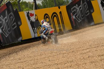 World © Octane Photographic Ltd. World Superbikes (SBK) European GP – Donington Park – Qualifying Practice. Grillini Dentalmatic SBK – BMW S1000RR – Vittorio Iannuzzo. Saturday 25th May 2013. Digital Ref :