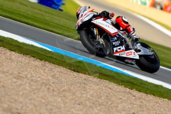 World © Octane Photographic Ltd. World Superbikes (SBK) European GP – Donington Park – Qualifying Practice. Red Devils Roma – Aprilia RSV4 Factory – Michel Fabrizio. Saturday 25th May 2013. Digital Ref :