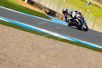 World © Octane Photographic Ltd. World Superbikes (SBK) European GP – Donington Park – Qualifying Practice. BMW Motorrad GoldBet SBK – BMW S1000RR – Marco Melandri. Saturday 25th May 2013. Digital Ref :