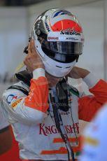 World © Octane Photographic Ltd. Formula 1 - Young Driver Test - Silverstone. Friday 19th July 2013. Day 3. Sahara Force India VJM06 - Adrian Sutil. Digital Ref :0755lw1d0015