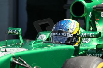 World © Octane Photographic Ltd. Formula 1 - Young Driver Test - Silverstone. Friday 19th July 2013. Day 3. Caterham F1 Team CT03 – Charles Pic. Digital Ref :0755lw1d0171