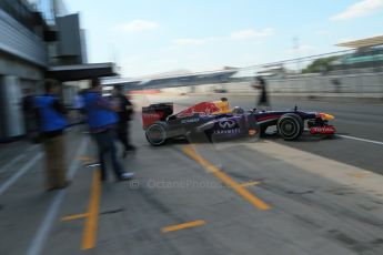 World © Octane Photographic Ltd. Formula 1 - Young Driver Test - Silverstone. Friday 19th July 2013. Day 3. Infiniti Red Bull Racing RB9 - Sebastian Vettel. Digital Ref : 0755lw1d0172