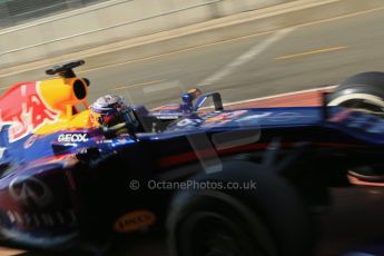 World © Octane Photographic Ltd. Formula 1 - Young Driver Test - Silverstone. Friday 19th July 2013. Day 3. Infiniti Red Bull Racing RB9 - Sebastian Vettel. Digital Ref : 0755lw1d0200