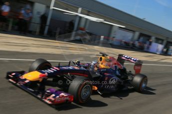 World © Octane Photographic Ltd. Formula 1 - Young Driver Test - Silverstone. Friday 19th July 2013. Day 3. Infiniti Red Bull Racing RB9 – Carlos Sainz. Digital Ref : 0755lw1d49956