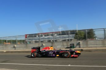 World © Octane Photographic Ltd. Formula 1 - Young Driver Test - Silverstone. Friday 19th July 2013. Day 3. Scuderia Toro Rosso STR8 – Jean Eric Vergne. Digital Ref :  0755lw1d9740