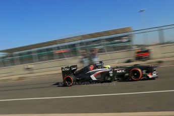 World © Octane Photographic Ltd. Formula 1 - Young Driver Test - Silverstone. Friday 19th July 2013. Day 3. Sauber C32 - Kimiya Sato. Digital Ref :  0755lw1d9803