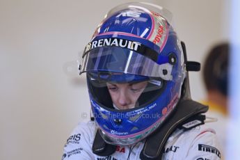 World © Octane Photographic Ltd. Formula 1 - Young Driver Test - Silverstone. Friday 19th July 2013. Day 3. Williams FW35 - Susie Wolff. Digital Ref :  0755lw1d9836