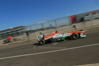 World © Octane Photographic Ltd. Formula 1 - Young Driver Test - Silverstone. Friday 19th July 2013. Day 3. Sahara Force India VJM06 - Adrian Sutil. Digital Ref : 0755lw1d9843
