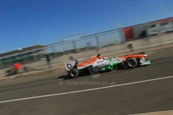 World © Octane Photographic Ltd. Formula 1 - Young Driver Test - Silverstone. Friday 19th July 2013. Day 3. Sahara Force India VJM06  - Adrian Sutil. Digital Ref :  0755lw1d9843