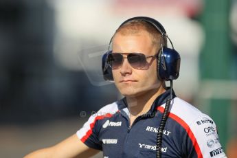 World © Octane Photographic Ltd. Formula 1 - Young Driver Test - Silverstone. Friday 19th July 2013. Day 3. Williams FW35 - Valtteri Bottas. Digital Ref : 0755lw1d9899