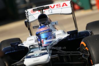 World © Octane Photographic Ltd. Formula 1 - Young Driver Test - Silverstone. Friday 19th July 2013. Day 3. Williams FW35 - Susie Wolff. Digital Ref :  0755lw1d9909