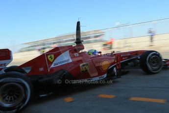 World © Octane Photographic Ltd. Formula 1 - Young Driver Test - Silverstone. Friday 19th July 2013. Day 3. Scuderia Ferrari F138 – Felipe Massa. Digital Ref : 0755lw1d9976