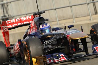World © Octane Photographic Ltd. Formula 1 - Young Driver Test - Silverstone. Thursday 18th July 2013. Day 2. Scuderia Toro Rosso STR8 - Daniel Ricciardo. Digital Ref : 0753lw1d6040