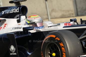 World © Octane Photographic Ltd. Formula 1 - Young Driver Test - Silverstone. Thursday 18th July 2013. Day 2. Williams FW35 - Pastor Maldonado. Digital Ref : 0753lw1d6056