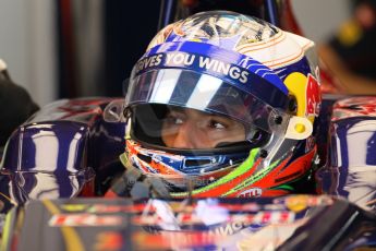 World © Octane Photographic Ltd. Formula 1 - Young Driver Test - Silverstone. Thursday 18th July 2013. Day 2. Infiniti Red Bull Racing RB9 - Antonio Felix da Costa. Digital Ref : 0753lw1d6064