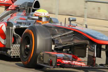 World © Octane Photographic Ltd. Formula 1 - Young Driver Test - Silverstone. Thursday 18th July 2013. Day 2. Vodafone McLaren Mercedes MP4/28 - Oliver Turvey. Digital Ref : 0753lw1d6076