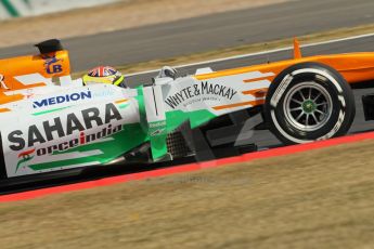 World © Octane Photographic Ltd. Formula 1 - Young Driver Test - Silverstone. Thursday 18th July 2013. Day 2. Sahara Force India VJM06  - James Calado. Digital Ref : 0753lw1d6208