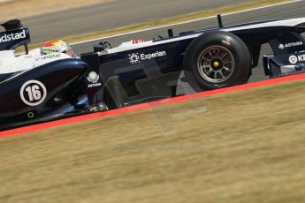 World © Octane Photographic Ltd. Formula 1 - Young Driver Test - Silverstone. Thursday 18th July 2013. Day 2. Williams FW35 - Pastor Maldonado. Digital Ref : 0753lw1d6220