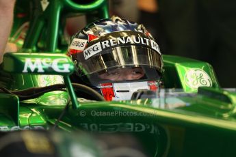 World © Octane Photographic Ltd. Formula 1 - Young Driver Test - Silverstone. Thursday 18th July 2013. Day 2. Caterham F1 Team CT03 – Will Stevens. Digital Ref : 0753lw1d6484