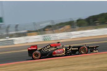 World © Octane Photographic Ltd. Formula 1 - Young Driver Test - Silverstone. Thursday 18th July 2013. Day 2. Lotus F1 Team E21 - Davide Valsecchi. Digital Ref : 0753lw1d9289